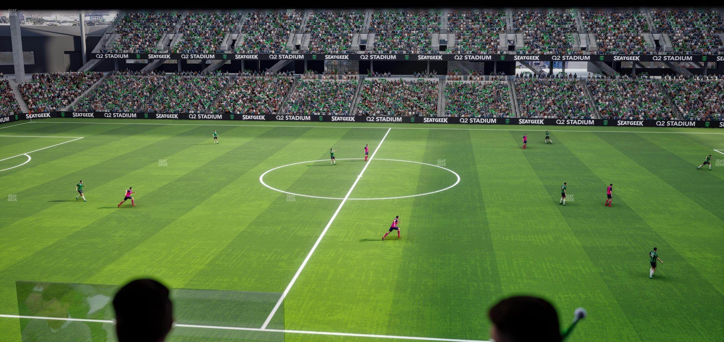 Q2 Stadium - Section Suite 12 Seat View