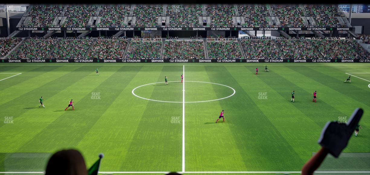 Q2 Stadium - Section Suite 13 Seat View