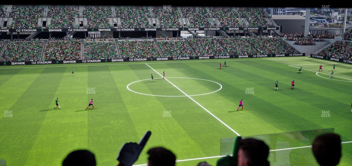 Q2 Stadium - Section Suite 17 Seat View