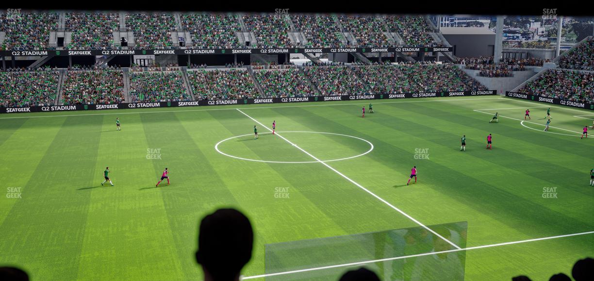 Q2 Stadium - Section Suite 18 Seat View