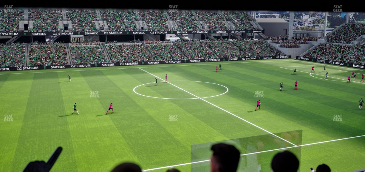 Q2 Stadium - Section Suite 19 Seat View