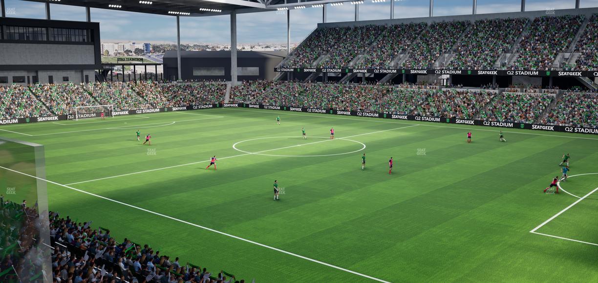 Q2 Stadium - Section Suite 2 Seat View