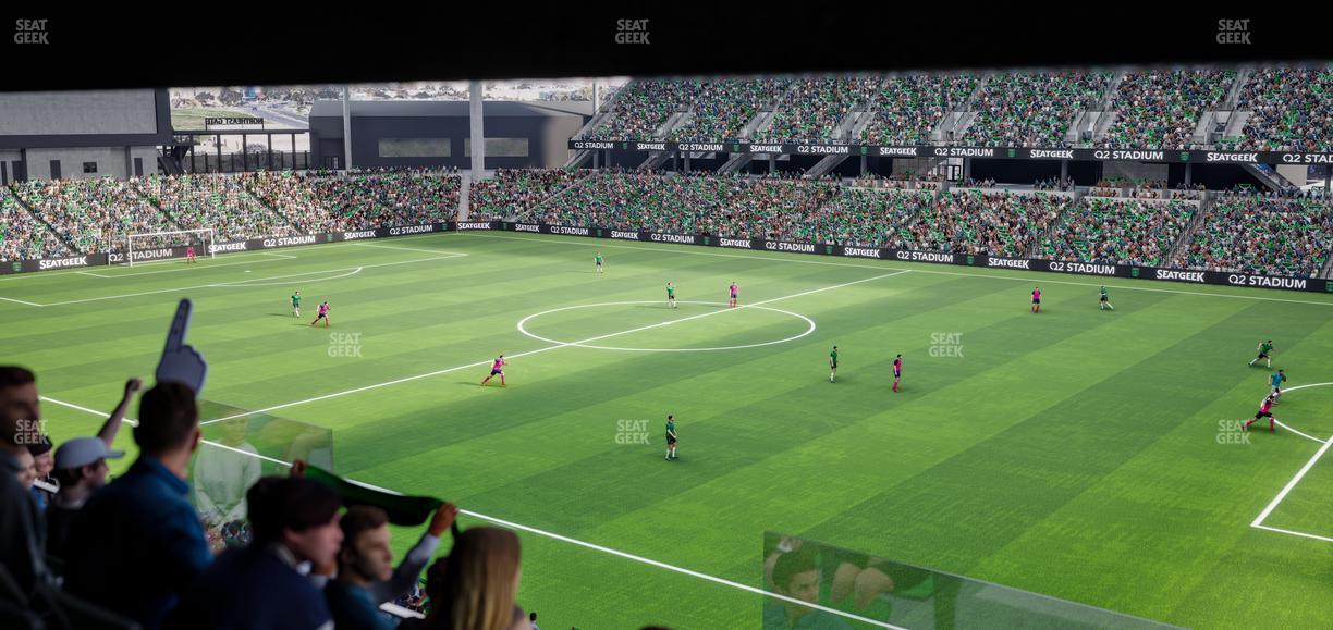 Q2 Stadium - Section Suite 2 Seat View