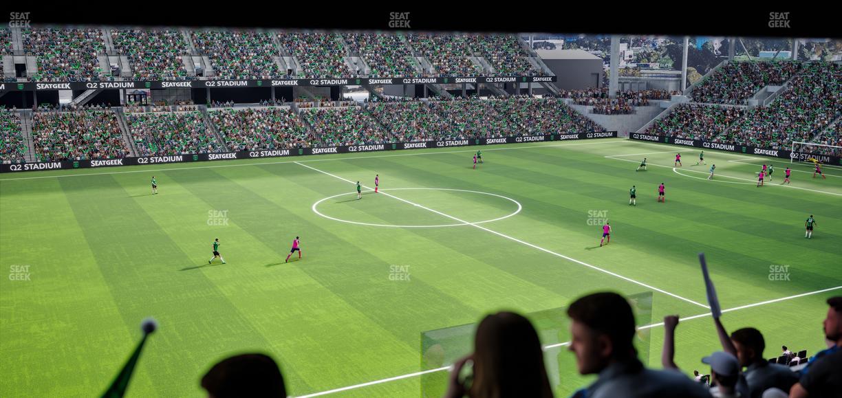 Q2 Stadium - Section Suite 21 Seat View