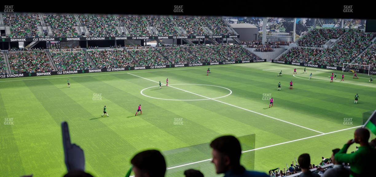 Q2 Stadium - Section Suite 22 Seat View