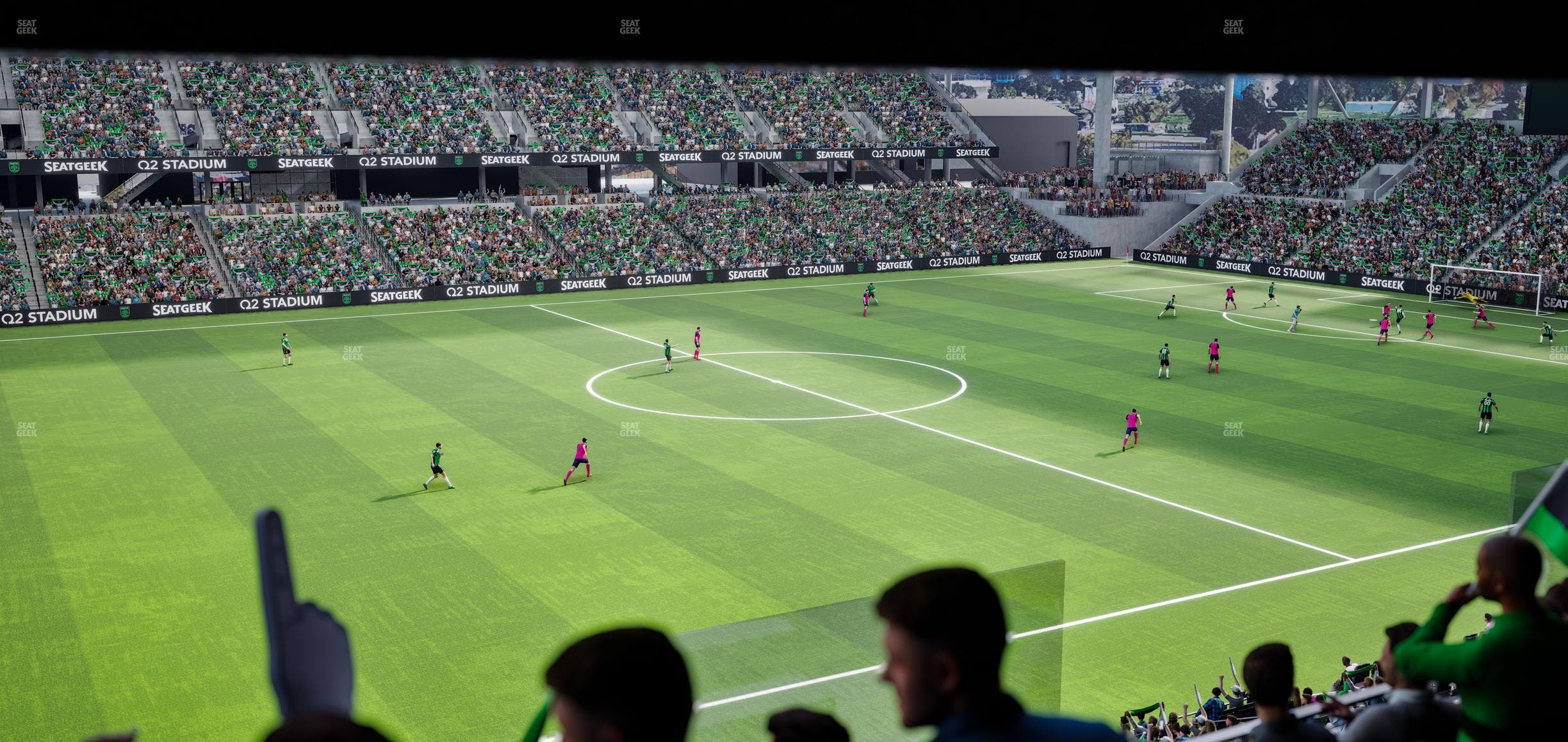 Q2 Stadium - Section Suite 22 Seat View