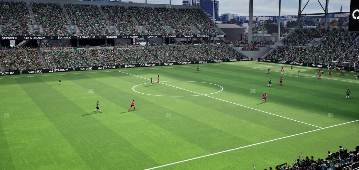 Q2 Stadium - Section Suite 22 Seat View