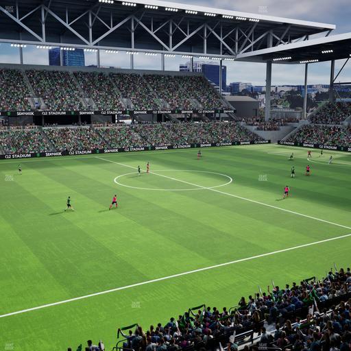 Q2 Stadium - Section Suite 22 Seat View