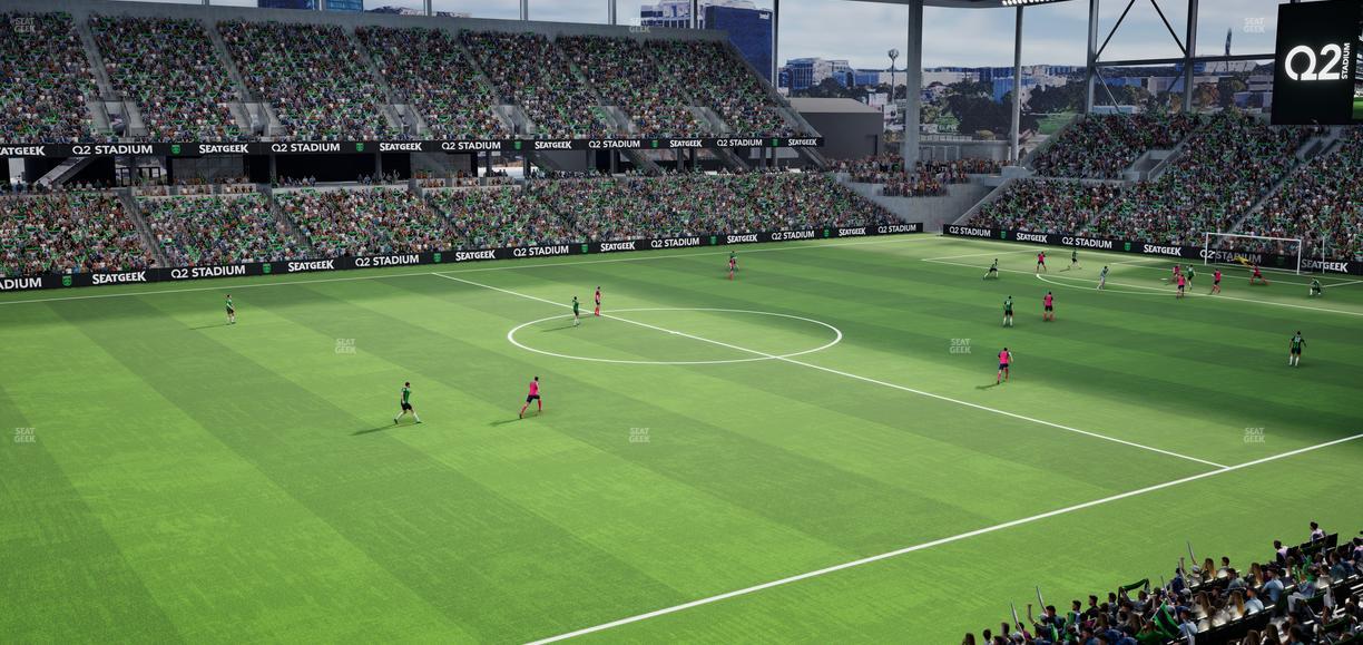 Q2 Stadium - Section Suite 23 Seat View