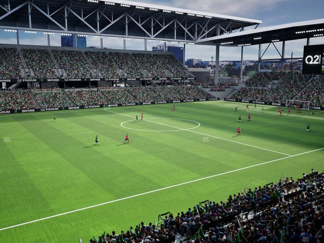 Q2 Stadium - Section Suite 23 Seat View