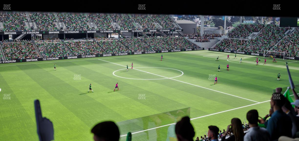 Q2 Stadium - Section Suite 23 Seat View
