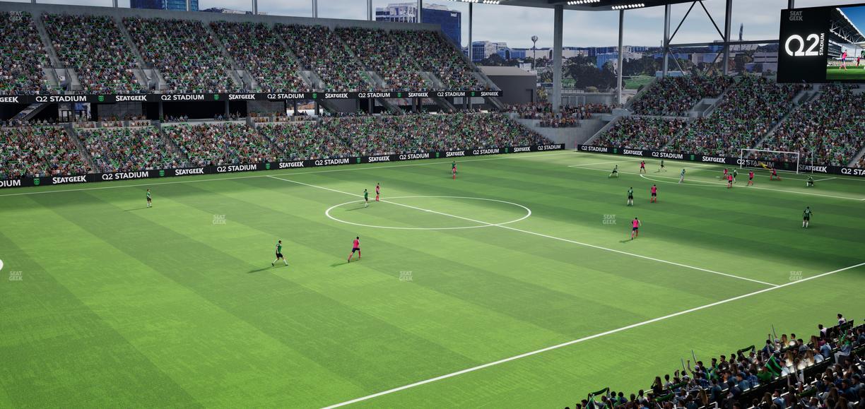 Q2 Stadium - Section Suite 24 Seat View