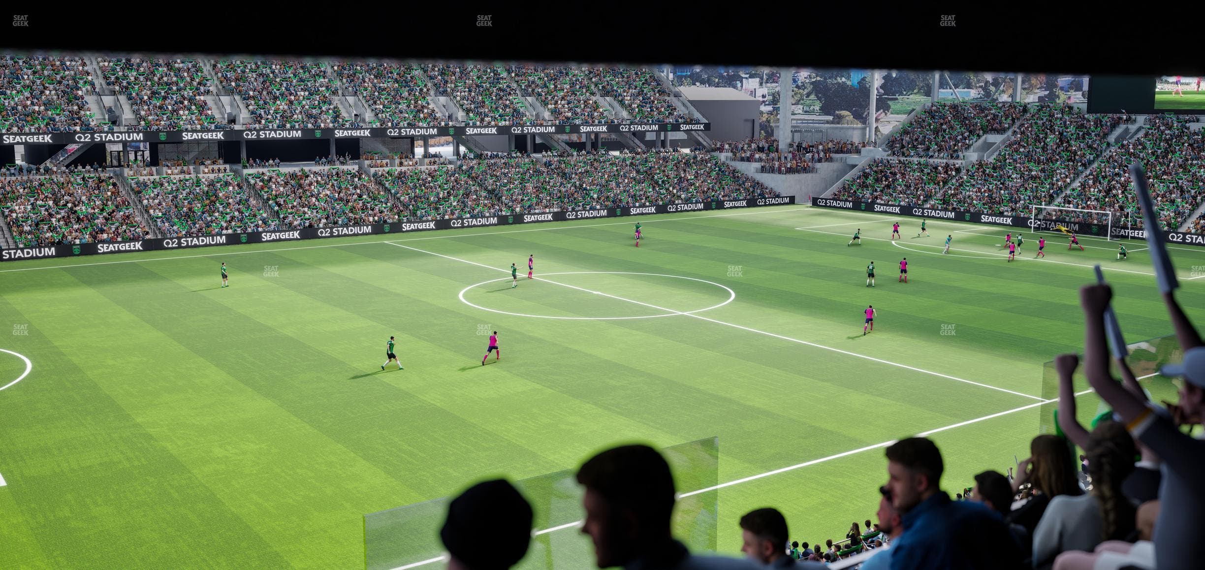 Q2 Stadium - Section Suite 24 Seat View