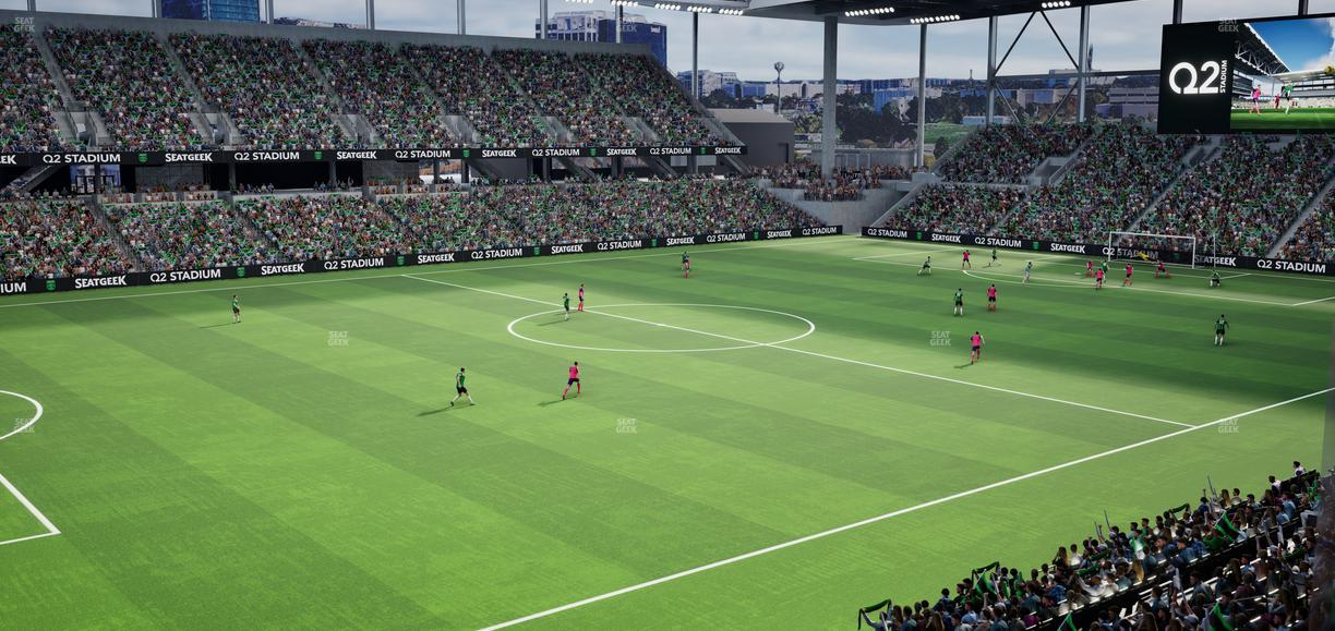 Q2 Stadium - Section Suite 25 Seat View