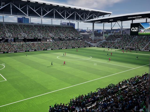 Q2 Stadium - Section Suite 25 Seat View