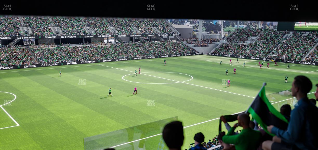 Q2 Stadium - Section Suite 25 Seat View