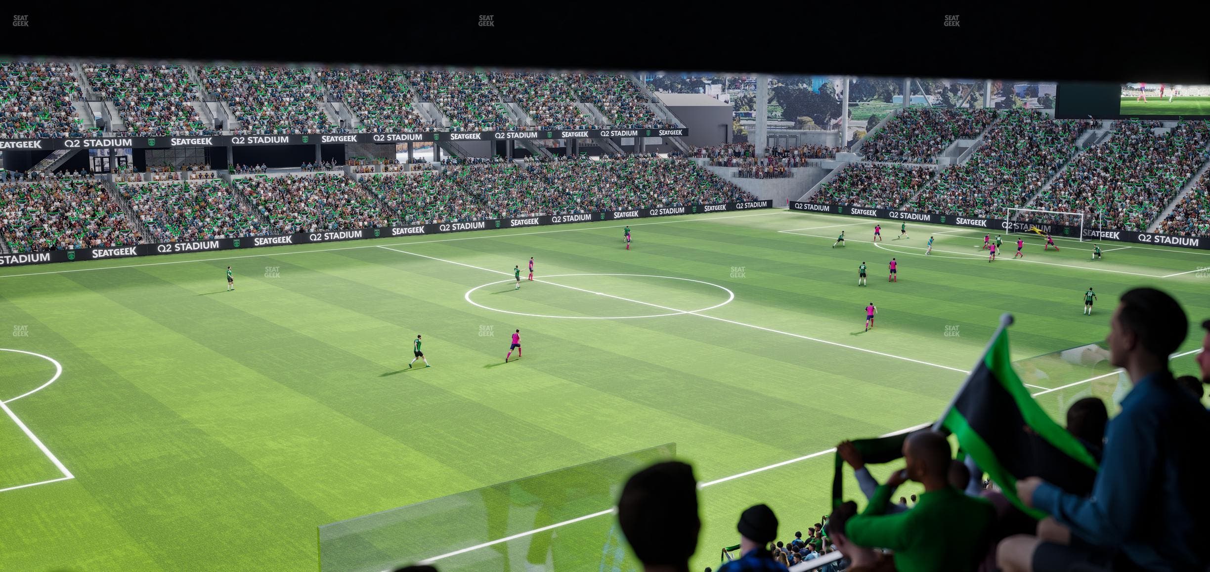 Q2 Stadium - Section Suite 25 Seat View