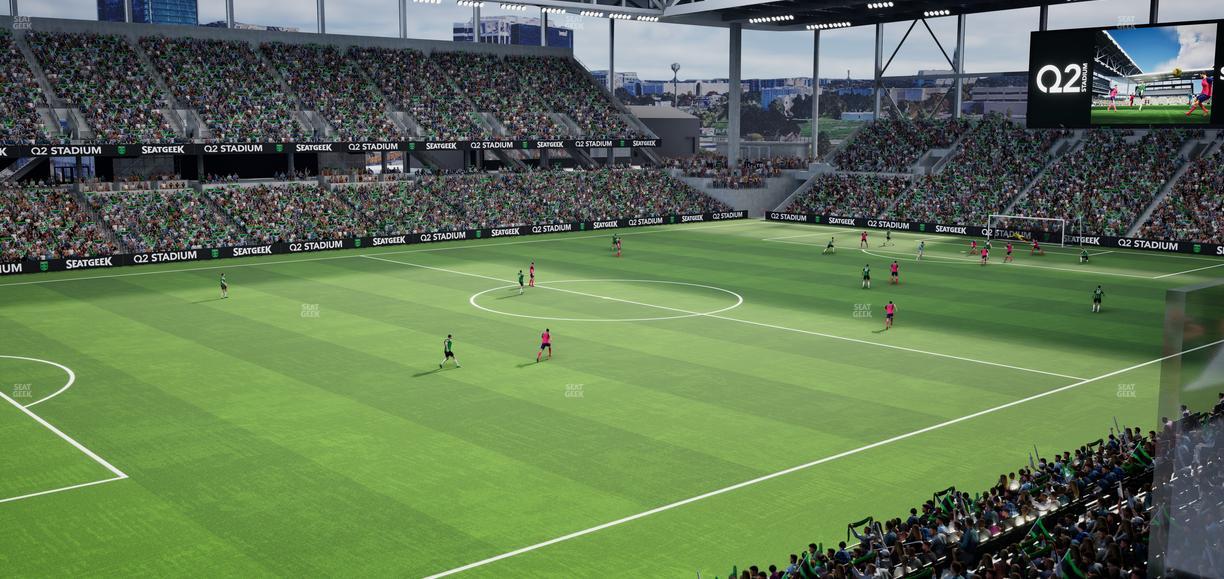 Q2 Stadium - Section Suite 26 Seat View