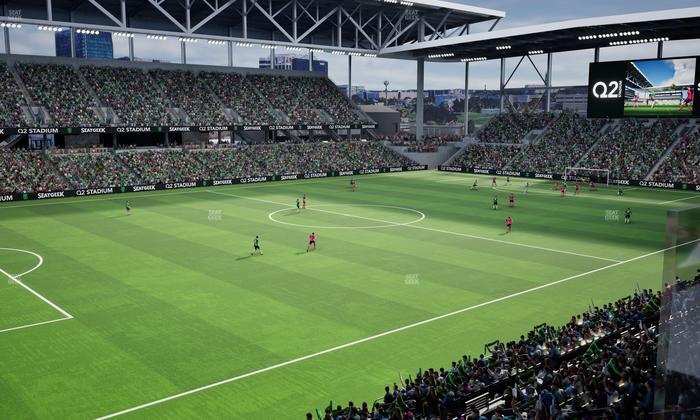 Q2 Stadium - Section Suite 26 Seat View