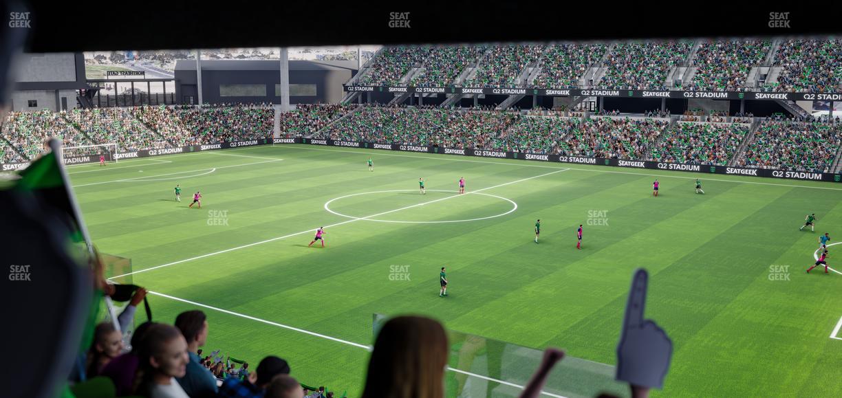 Q2 Stadium - Section Suite 3 Seat View