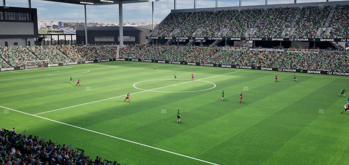 Q2 Stadium - Section Suite 3 Seat View
