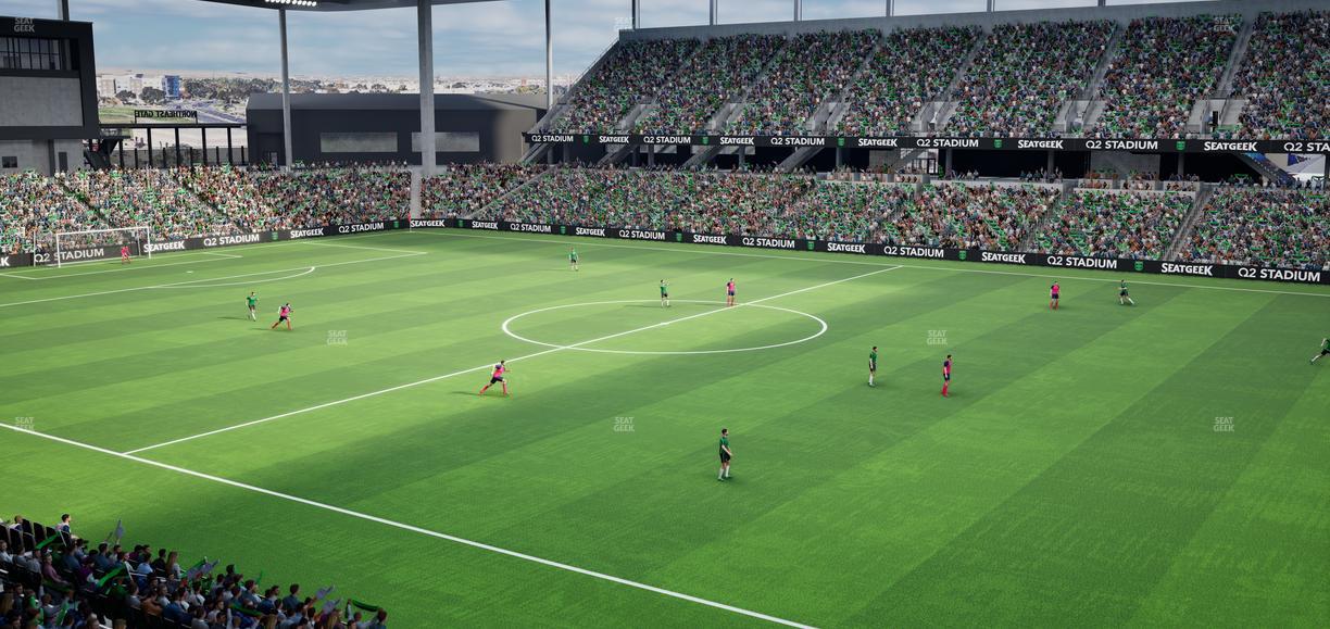 Q2 Stadium - Section Suite 4 Seat View