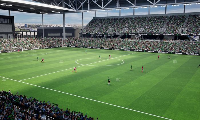 Q2 Stadium - Section Suite 4 Seat View