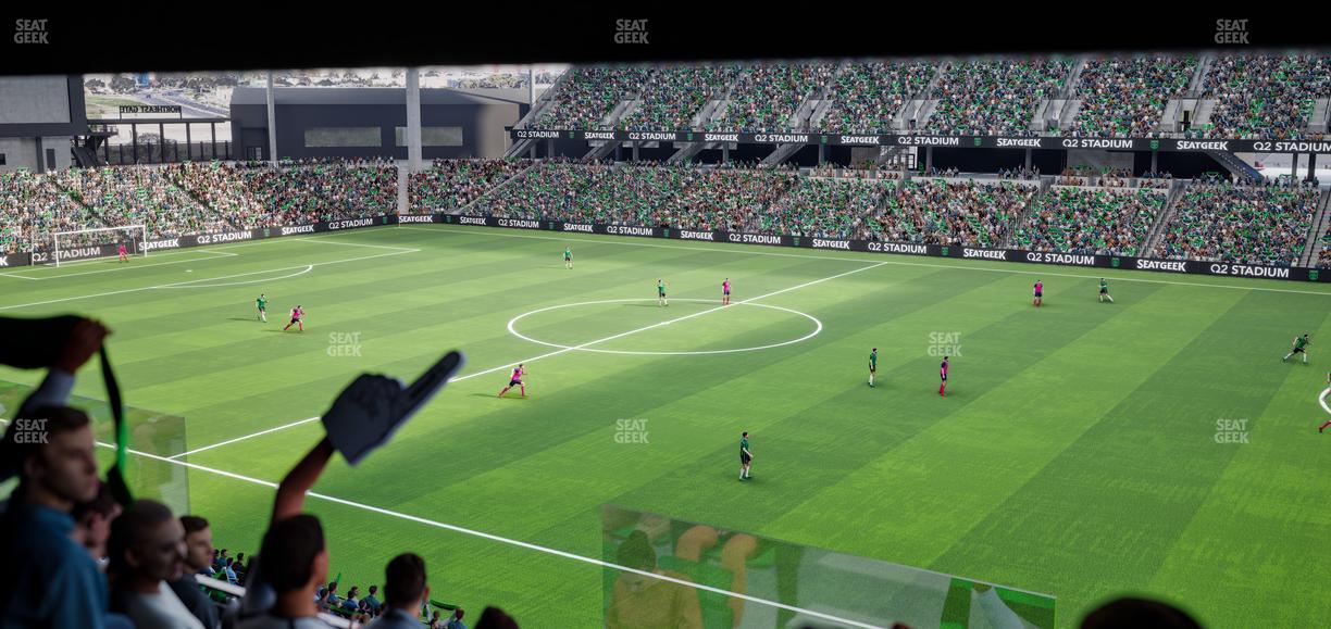 Q2 Stadium - Section Suite 4 Seat View