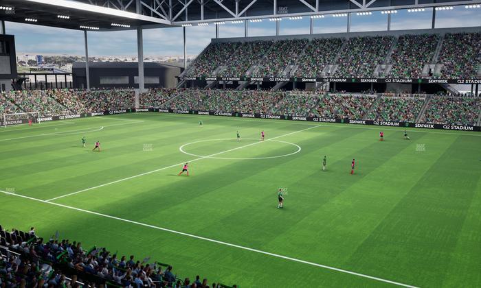 Q2 Stadium - Section Suite 5 Seat View