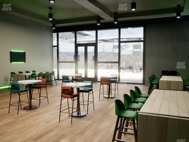 Q2 Stadium - Section Verde Loft Seat View