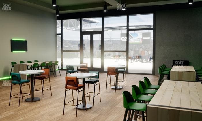 Q2 Stadium - Section Verde Loft Seat View