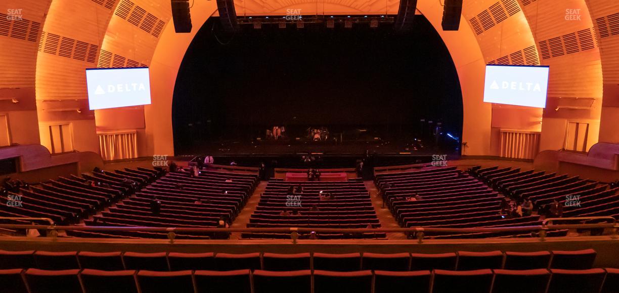 Radio City Music Hall - Section 1 St Mezzanine 4 Seat View