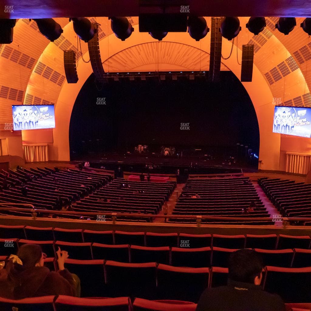 Radio City Music Hall - Section First Mezzanine 3 Seat View
