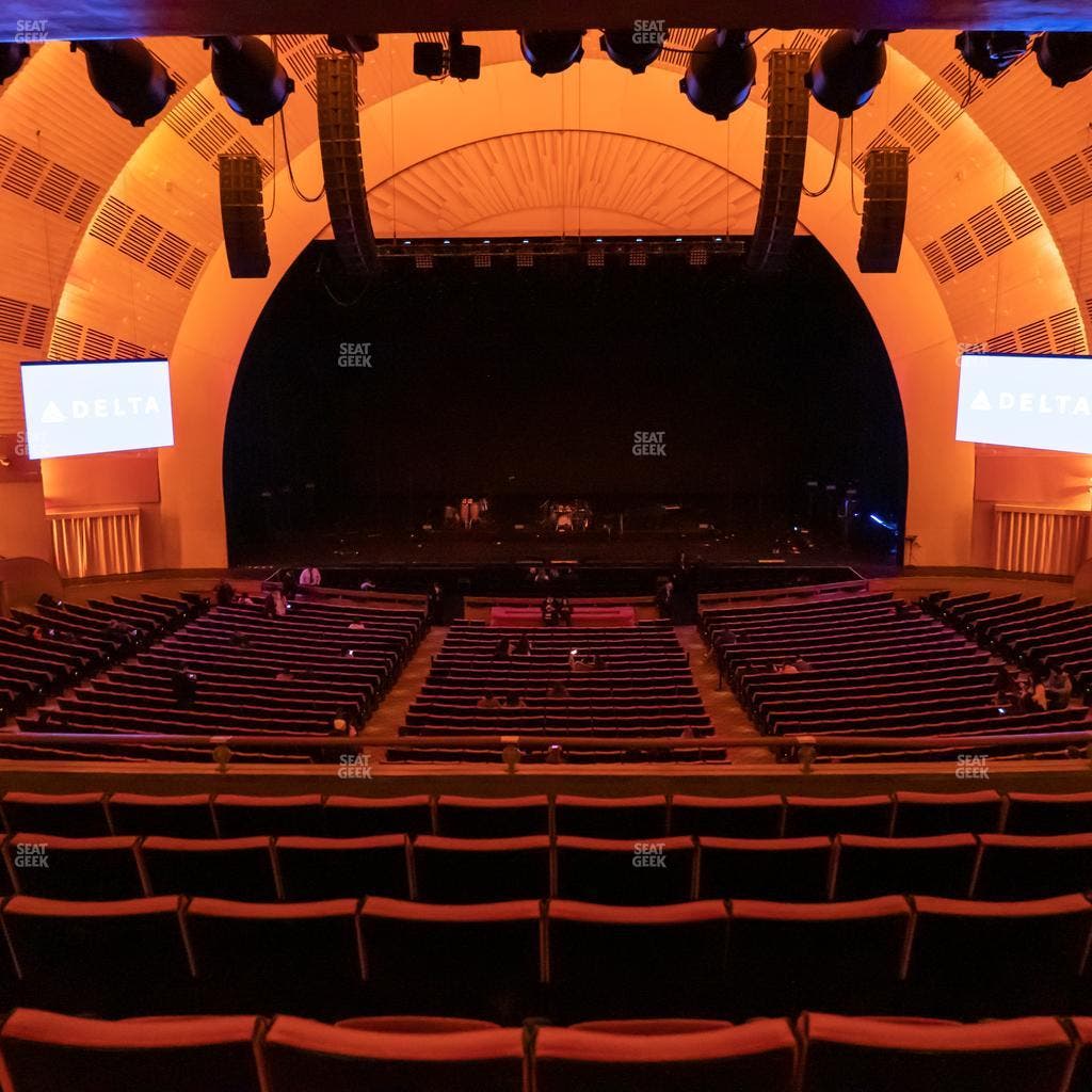 Radio City Music Hall - Section First Mezzanine 4 Seat View