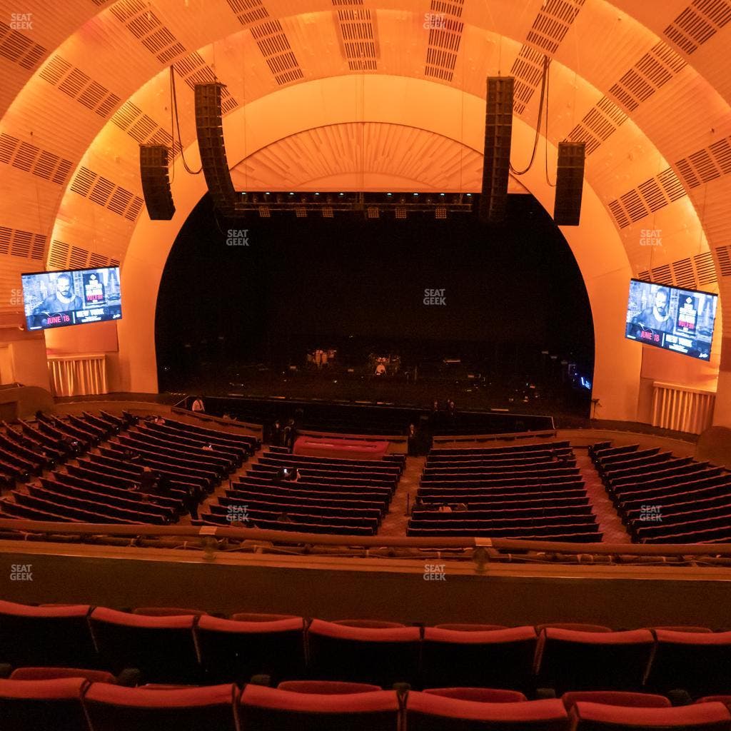 Radio City Music Hall - Section Second Mezzanine 3 Seat View