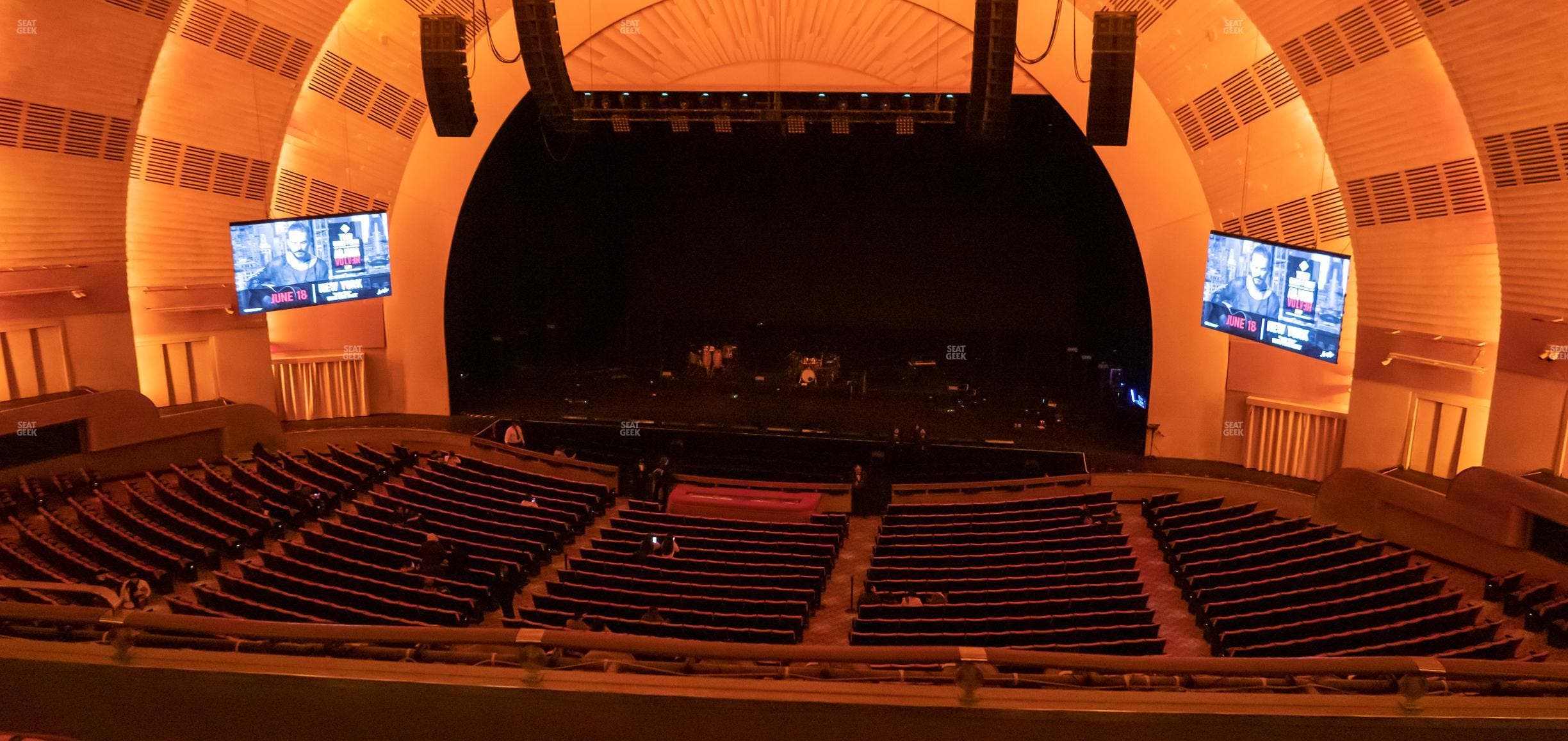 Radio City Music Hall - Section Second Mezzanine 3 Seat View