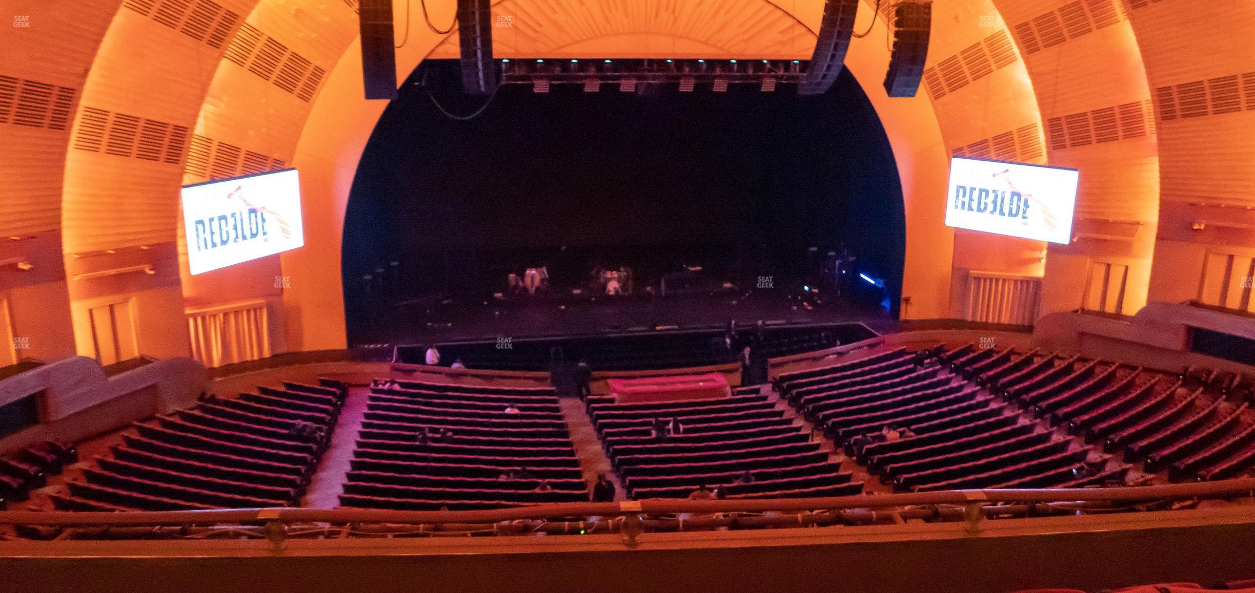 Radio City Music Hall - Section Second Mezzanine 5 Seat View