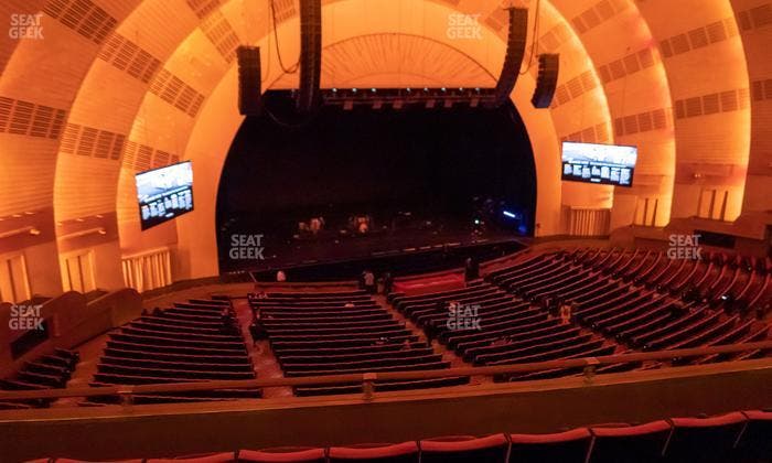 Radio City Music Hall - Section Second Mezzanine 6 Seat View