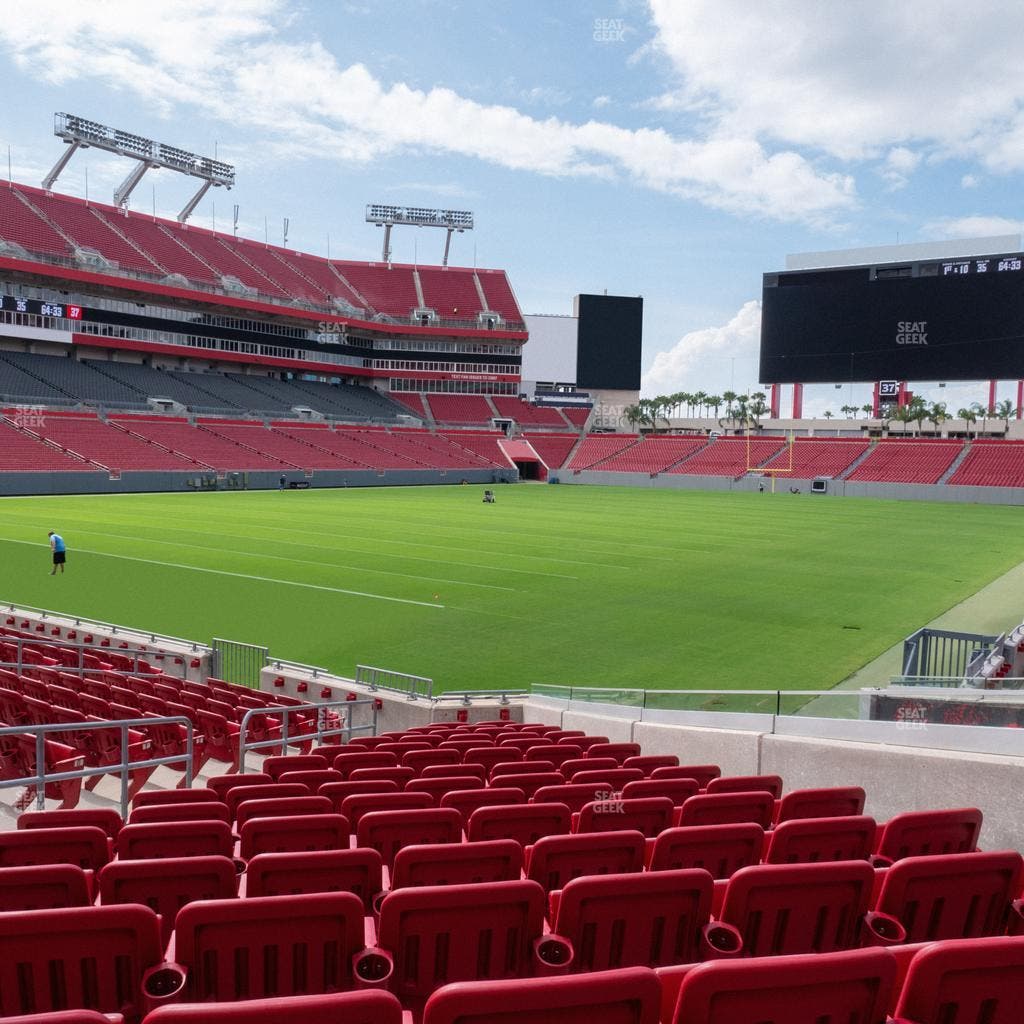 Raymond James Stadium - Section 102 Seat View