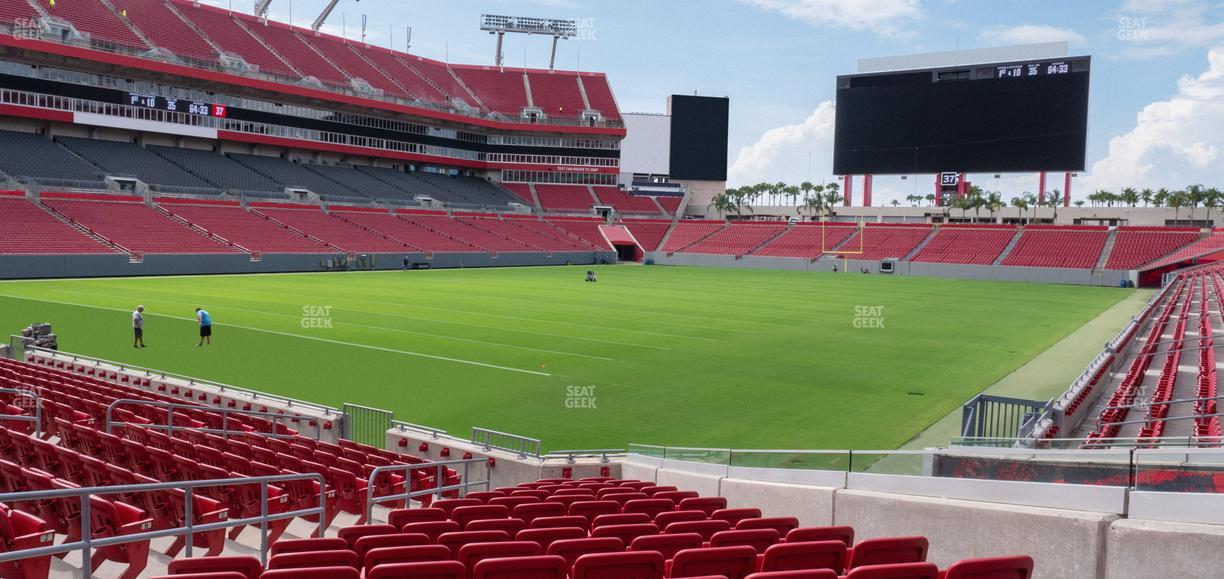 Raymond James Stadium - Section 102 Seat View