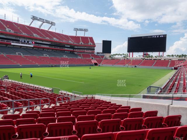Raymond James Stadium - Section 102 Seat View