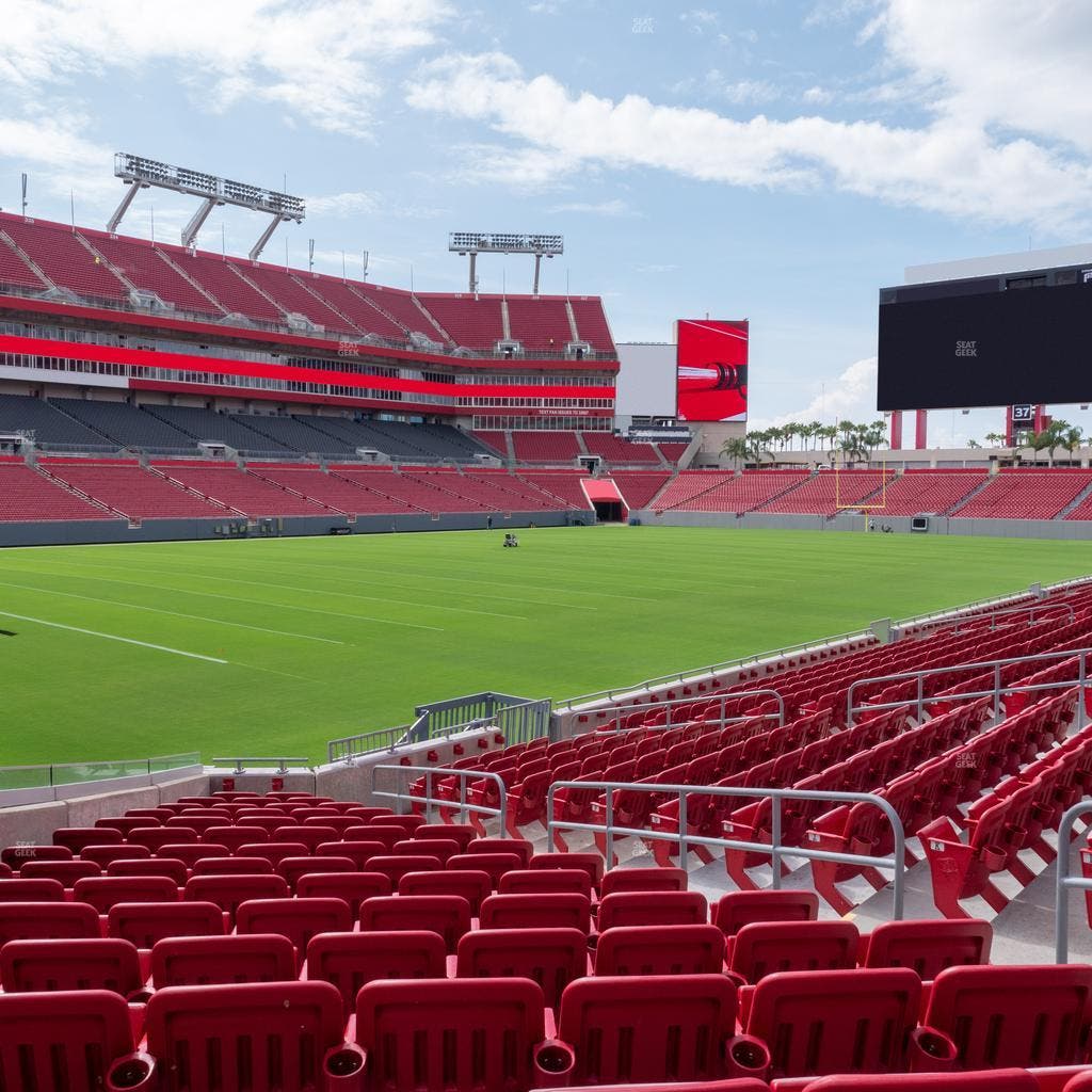 Raymond James Stadium - Section 103 Seat View | SeatGeek