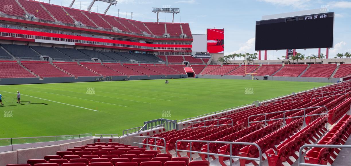 Raymond James Stadium - Section 103 Seat View
