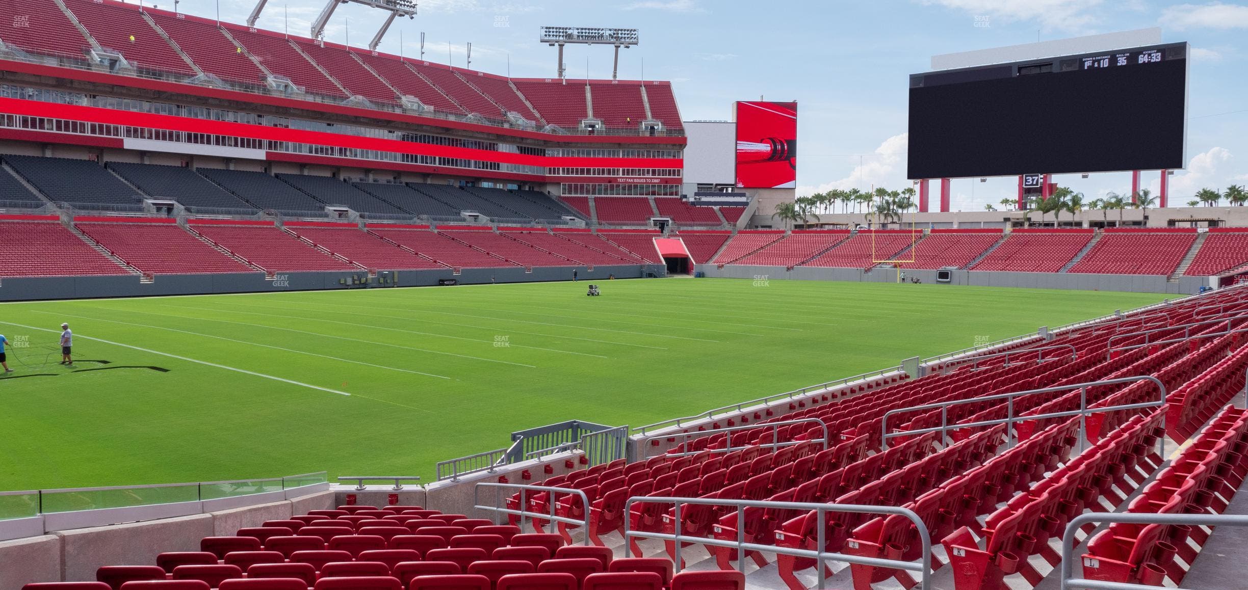 Raymond James Stadium - Section 103 Seat View