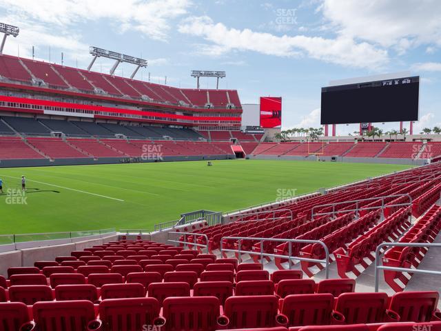 Raymond James Stadium - Section 103 Seat View