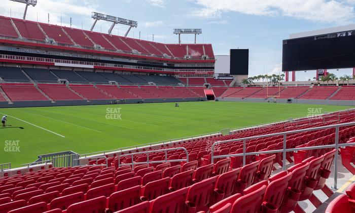 Raymond James Stadium - Section 106 Seat View