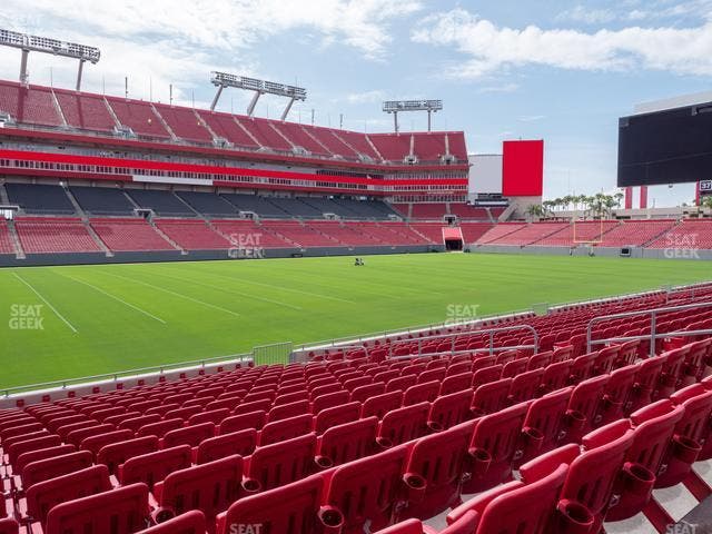 Raymond James Stadium - Section 107 Seat View
