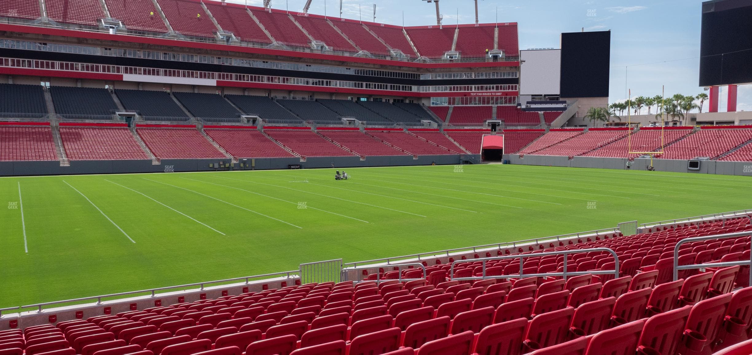 Raymond James Stadium - Section 108 Seat View