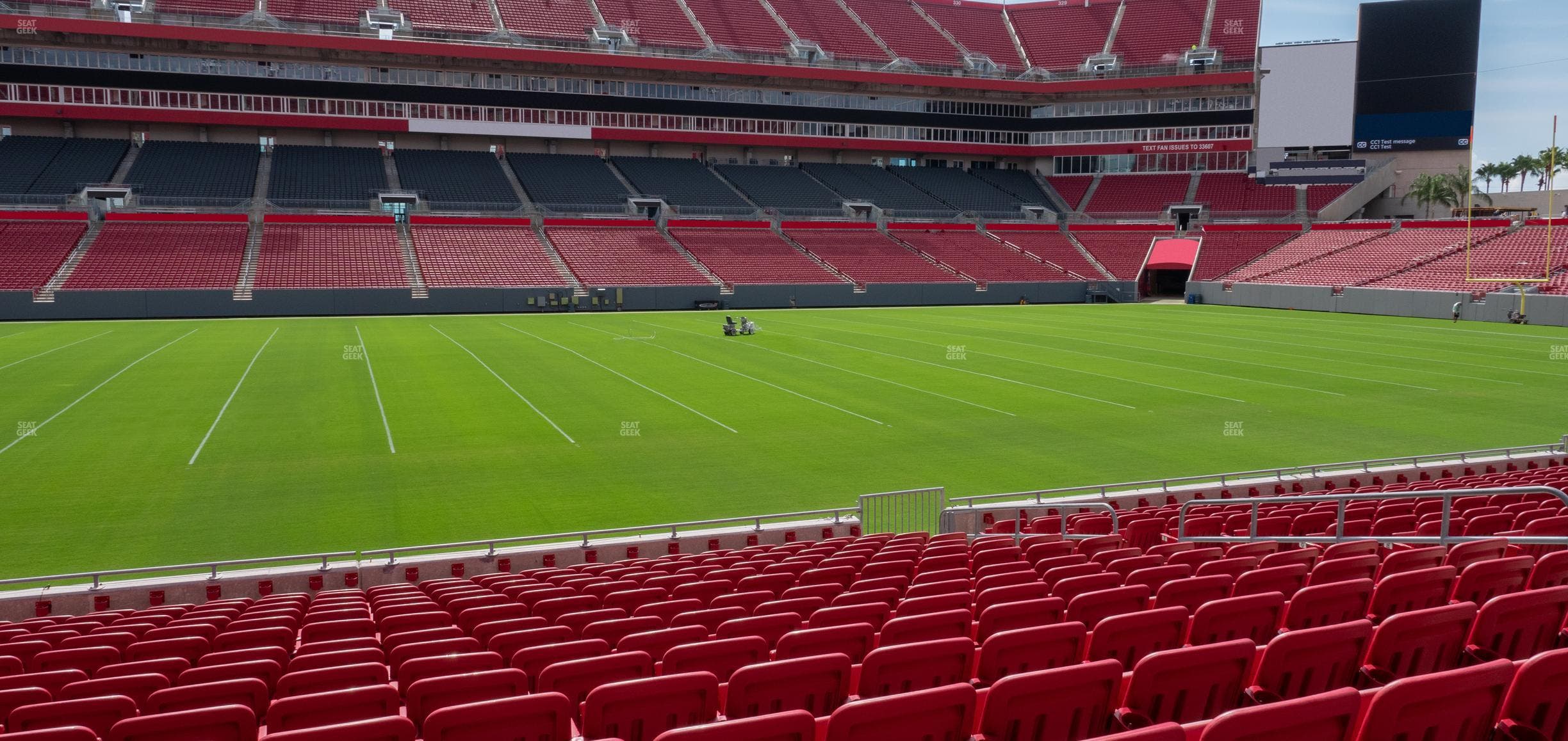 Raymond James Stadium - Section 109 Seat View