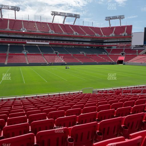 Raymond James Stadium - Section 109 Seat View